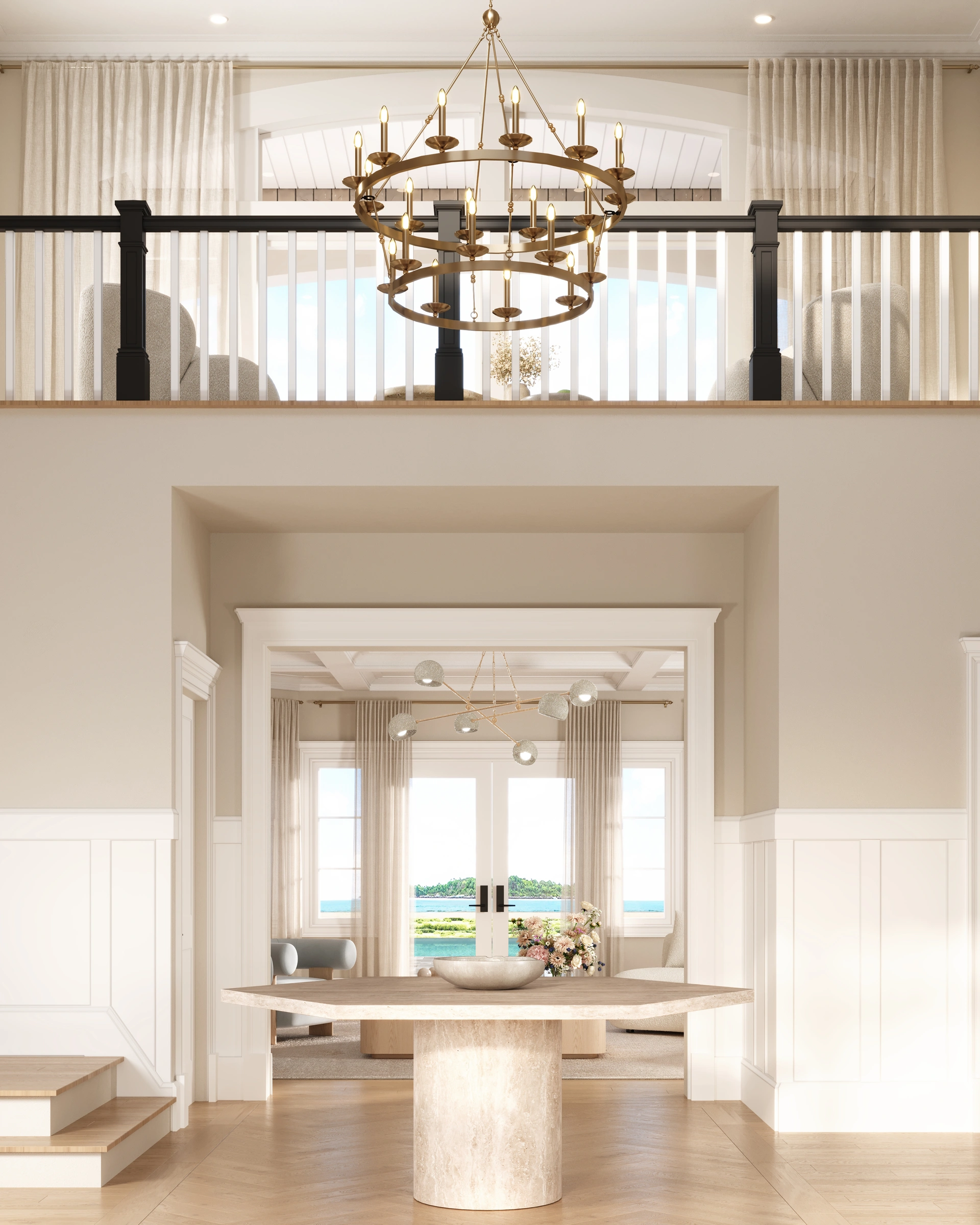 Interior architectural detail